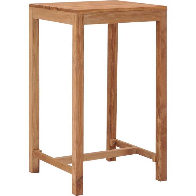 vidaXL Bar Table Solid Acacia Wood 60x60x105 cm - Brown