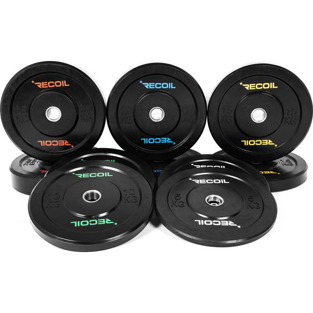 Viktpaket 150kg, Bumper Plates Premium - Recoil