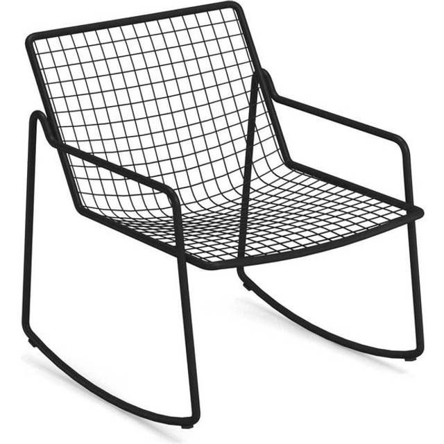 Emu - Rio R50 Garden Rocking Lounge Chair - weiß/pulverbeschichtet/BxHxT 67x77x72cm - white (77.0 x 67.0 x 72.0cm)