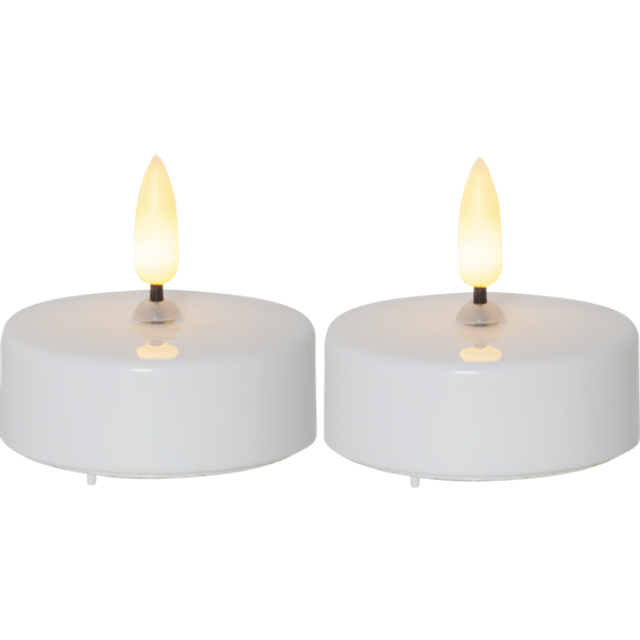 Värmeljus Stor LED Flamme 2-pack