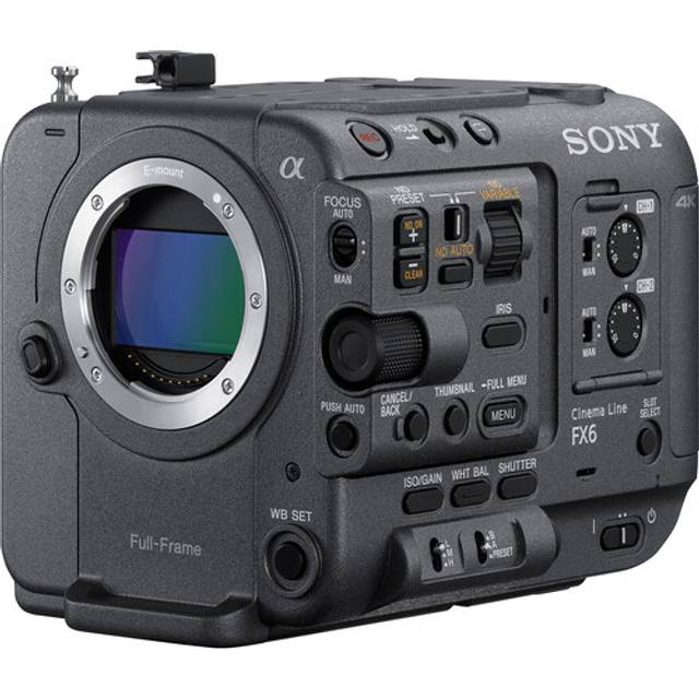 Sony FX6 Full-Frame Cinema Camera Body Only