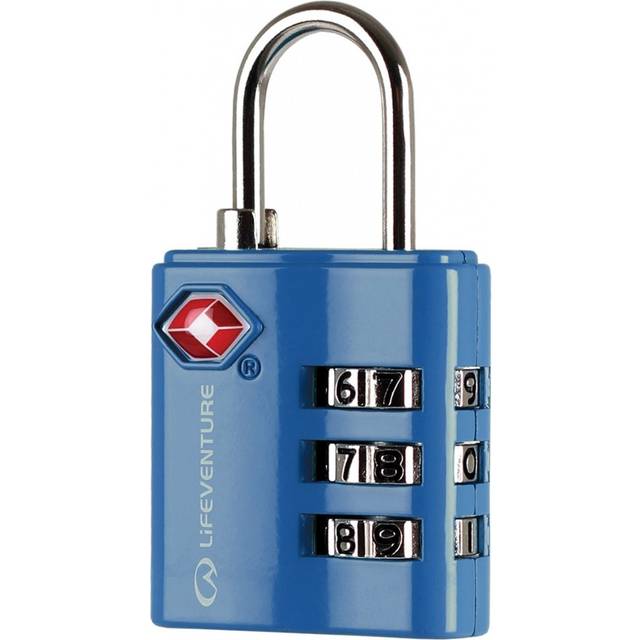 Lifeventure TSA Combination Lock : Black Colour: Black