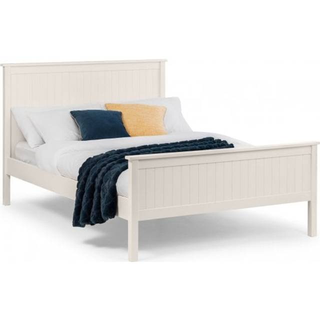 Julian Bowen Maine 4ft6 Double Surf White Wooden Bed Frame