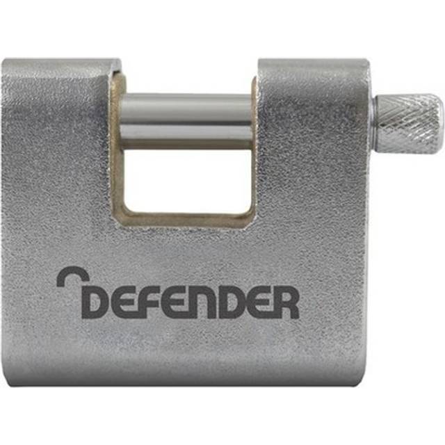 DEFENDER Armoured Warehouse Block Padlock 80mm DEFAW80
