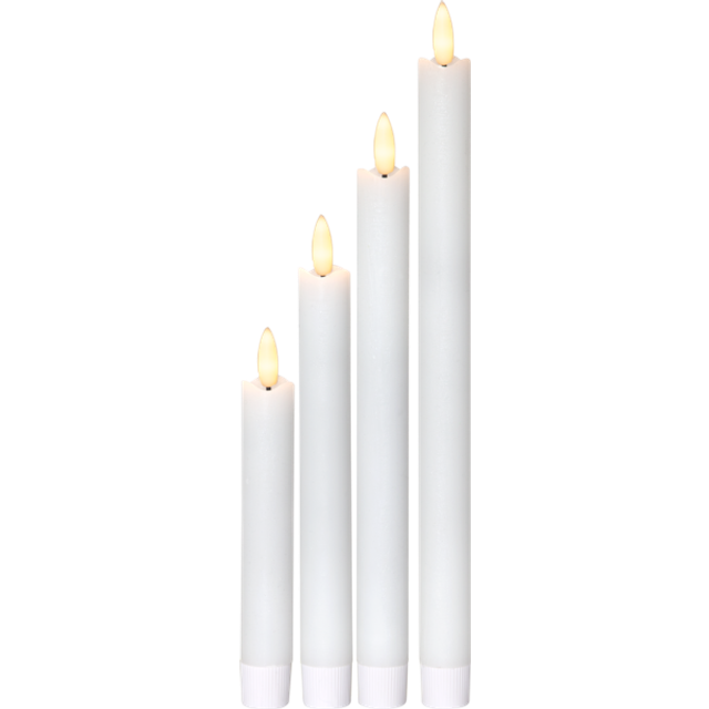 Antikljus Flamme 4-Pack