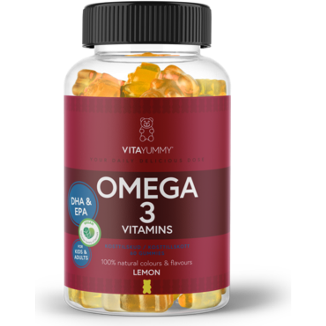 VitaYummy Omega-3 Lemon 60 gummies - Multi