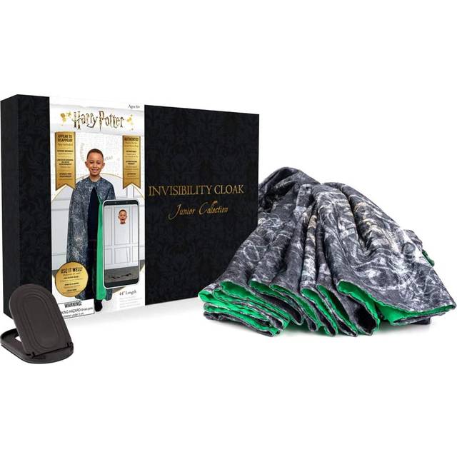 WOW! STUFF Harry Potter Invisibility Cloak - Junior Cape | Official Wizarding World Merchandise, Collectables, Toys and Gifts | Role Play or Dress-up