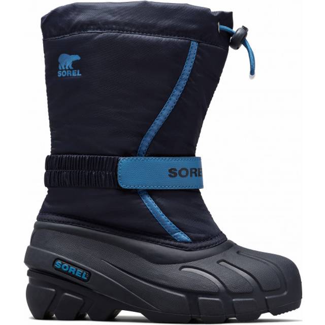 Sorel unisex – barn Flurry Boot Vinterkängor, Collegiate Navy/Atmosphere, 28 EU
