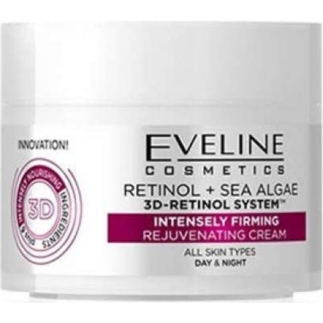 Eveline Cosmetics Retinol + Sea Algae Mjukgörande och uppljusande kräm med retinol 50 ml