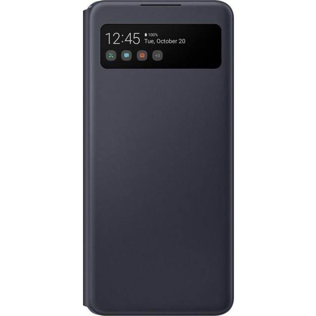 Samsung S View plånboksfodral för Galaxy A42 (vit)