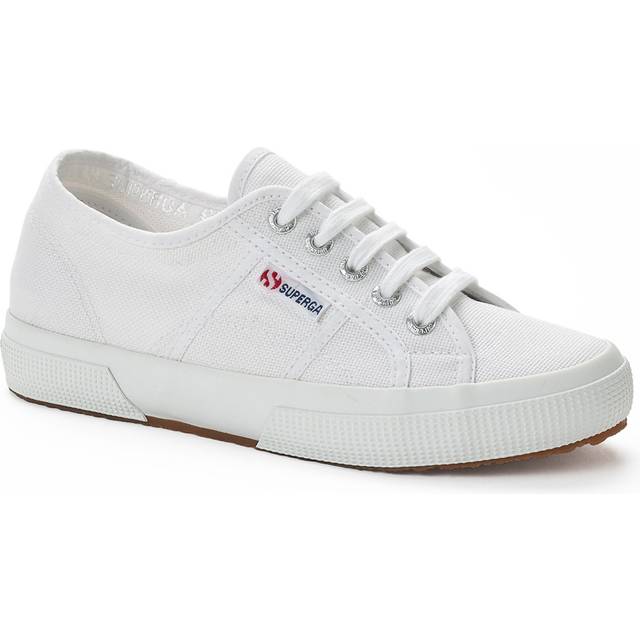 Superga Unisex 2750 Plus Cotu sneakers, Vit vit 901, 39.5 EU