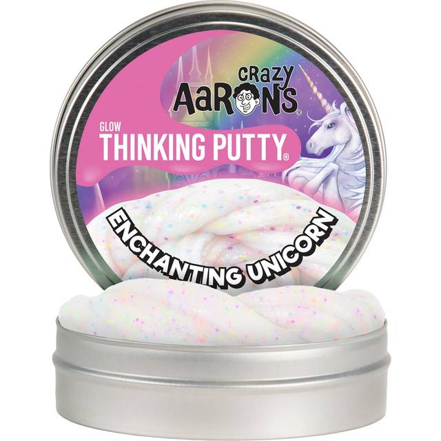 Crazy Aarons Enchanting Unicorn 4 Tin Thinking Putty