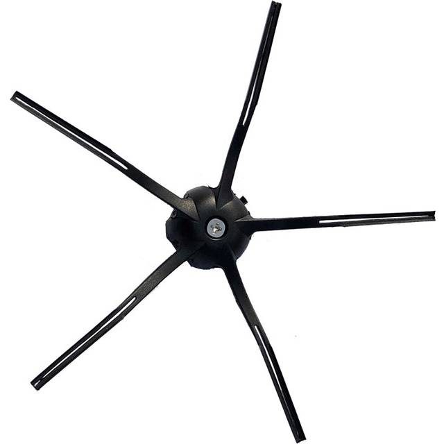 2-pack Sidoborstar Roborock E5 Svart