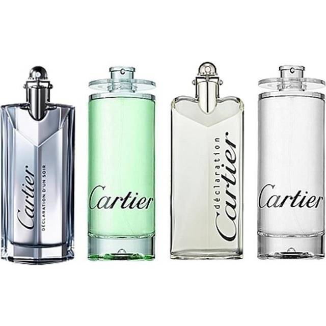 Cartier Miniatures For Men Gift Set 4ml Declaration EDT + 5ml L'Envol EDP + 5ml Eau de Cartier EDT + 5ml Eau de Cartier ConcentrÃƒÂ©e EDT