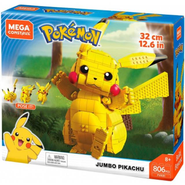 Mega Construx FVK81 Pokemon Jumbo Pikachu