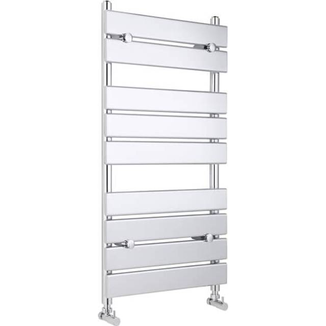 nuie Piazza (9 Bar) Towel Rail 950mmx500mm - Chrome, Silver