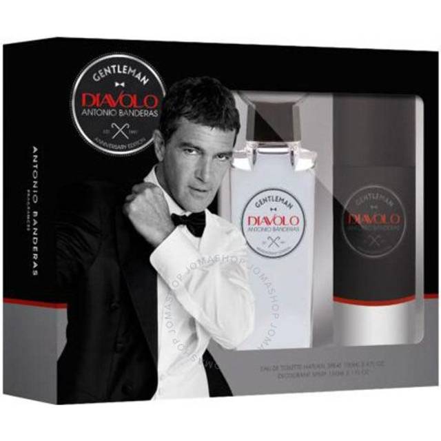 Antonio Banderas Diavolo Gentleman Giftset 100ml EDT + 150ml Deodorant Spray - M