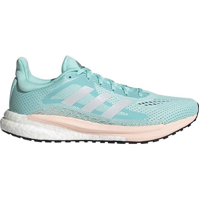 adidas Womens SolarGlide 3 Running Shoes in Mint Textile - Size UK 4