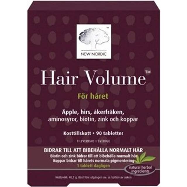 New Nordic Hair Volume - 90 Tabletter
