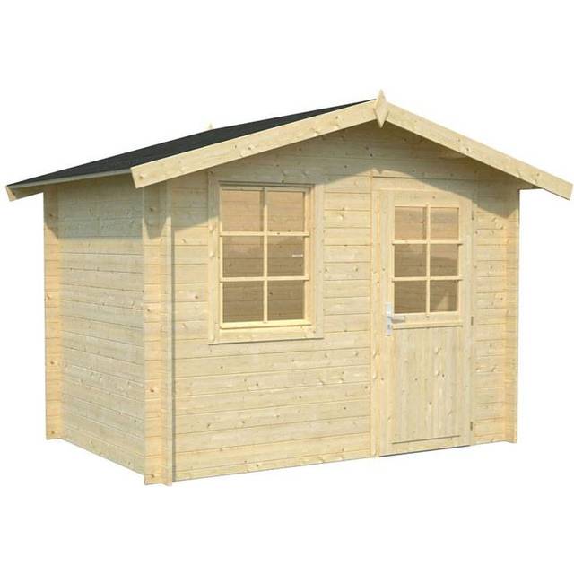Palmako Klara Stuga 5 m²/inv. 4,7 m², utan golv, obehandlad