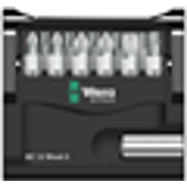 Wera 05057422001 sortiment, Bit-Check Wood 2, 12 delar, stycken