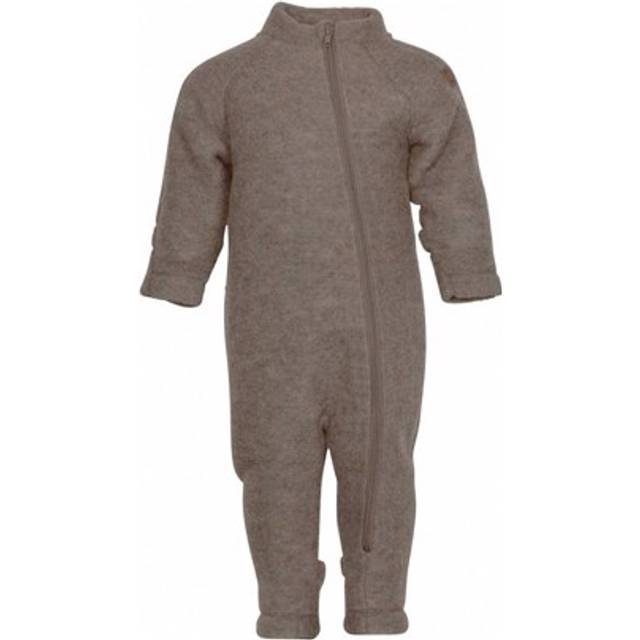Mikk-Line Wool Baby Suit Stl. 80 unisex - Overaller Från Magasin - Melange Denver (80)