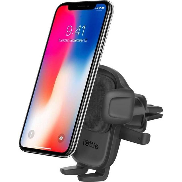 iOttie Easy One Touch 5 Air Vent Universal Car Mount Phone Holder W/Flush Mount for iPhone, Samsung, Moto, Huawei, Nokia, LG, Smartphones
