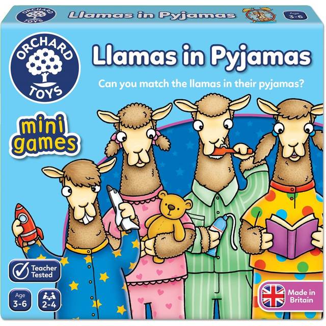 Orchard Toys Mini Games - Llamas In Pyjamas