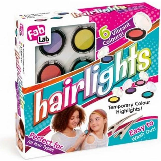 FabLab Hairlights Kids Colour Hair Chalks Kit