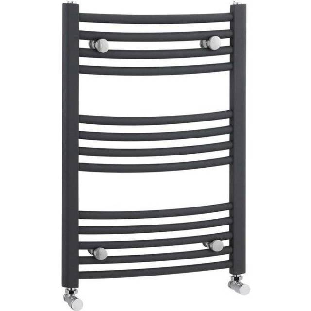 nuie 700x500mm Curved Ladder Rail - Anthracite, Grey
