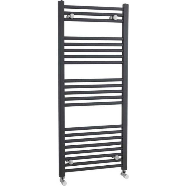 nuie 1150x500mm Straight Ladder Rail - Anthracite, Grey