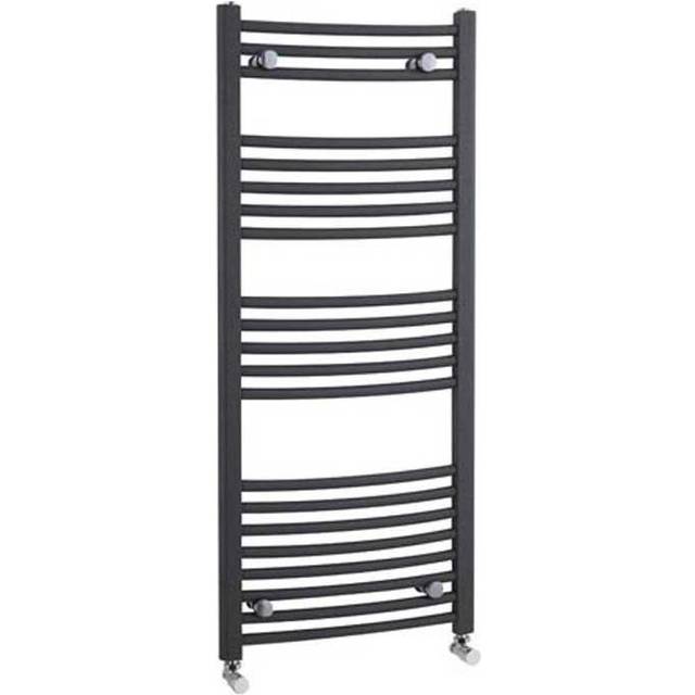 nuie 1150x500mm Curved Ladder Rail - Anthracite, Grey