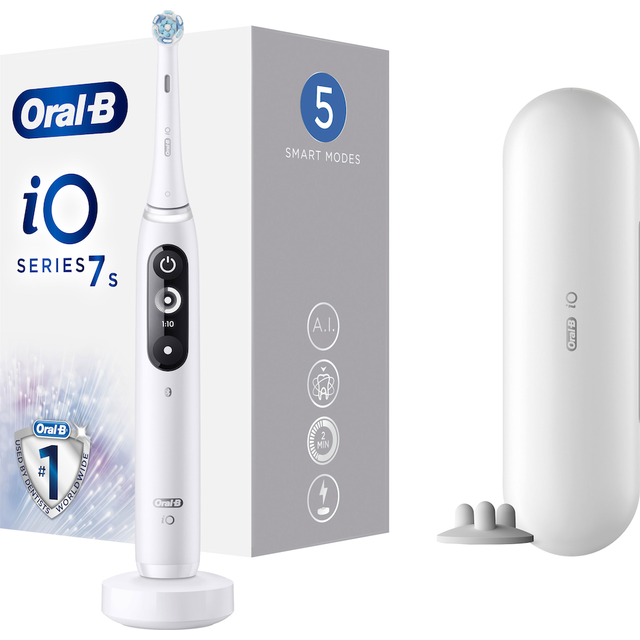 Oral-B iO Series 7 + 1 Brush Head White • Prices »