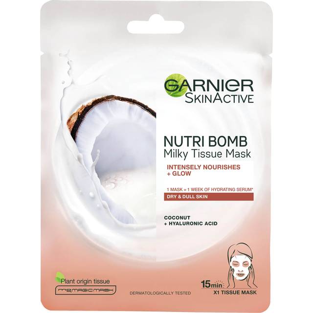 Garnier Nutri Bomb Intensely Nourishing & Glow Enhancing Milky Tissue Mask 1 pcs
