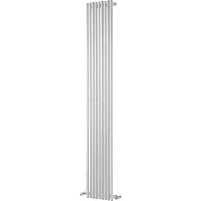 Vertical Designer Radiator - White (180cm H x 30cm W x 12cm D)