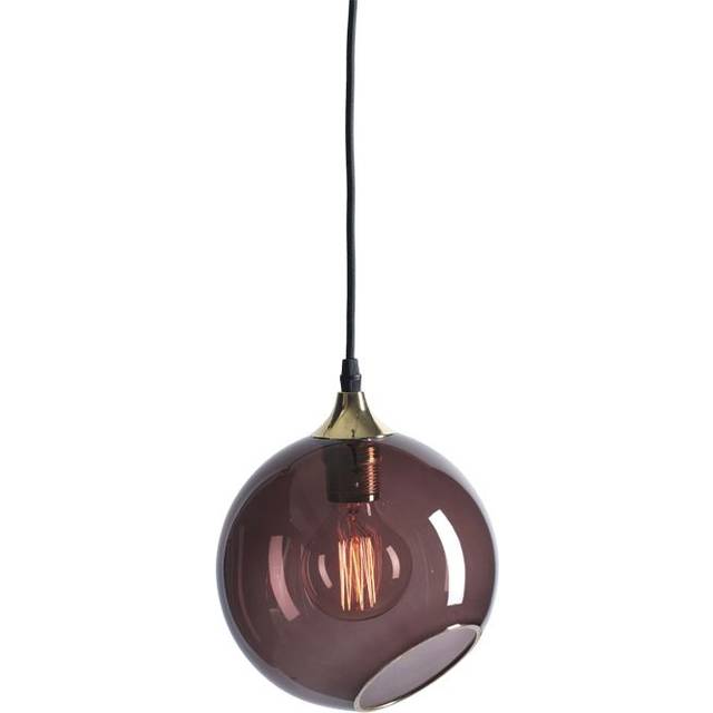 Design by Us - Ballroom Pendant Smoke with Black Socket