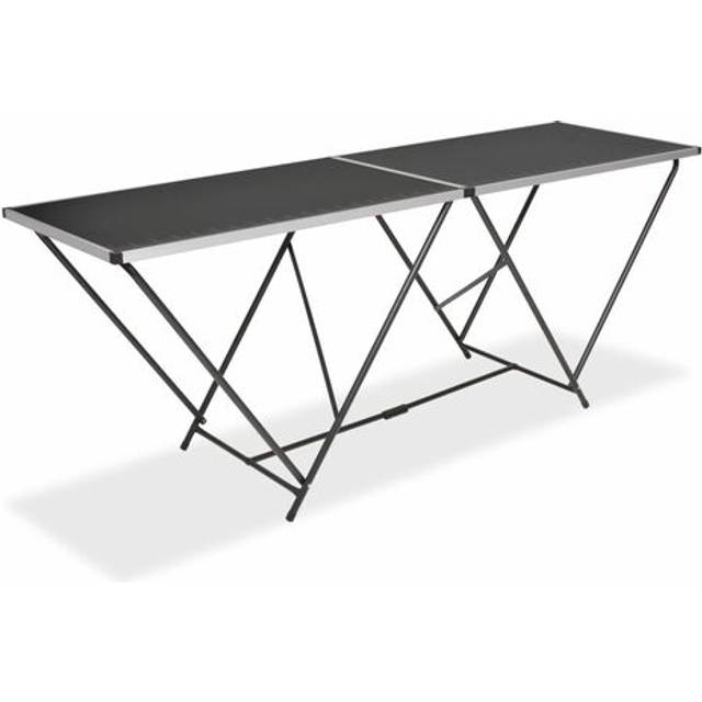 Hopfällbart tapetbord MDF och aluminium 200x60x78 cm