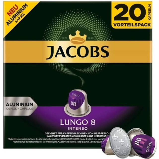 Jacobs Lungo 8 Intenso - 20 kapslar till Nespresso®
