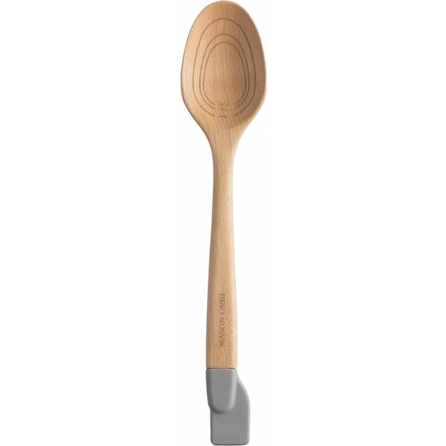Mason Cash Innovative Kitchen 3 in 1 Solid Beech Wooden Spoon Spatula Jar Scraper