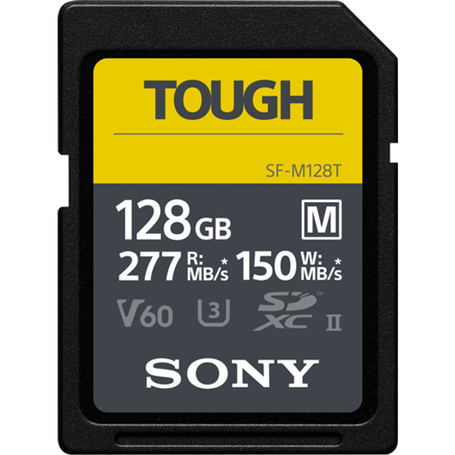 Sony 128GB SF-M Series High Speed Tough SD Card
