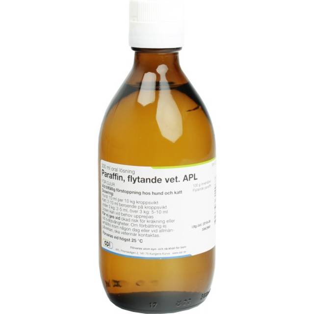 Paraffin flytande vet. APL oral lösning 300 ml