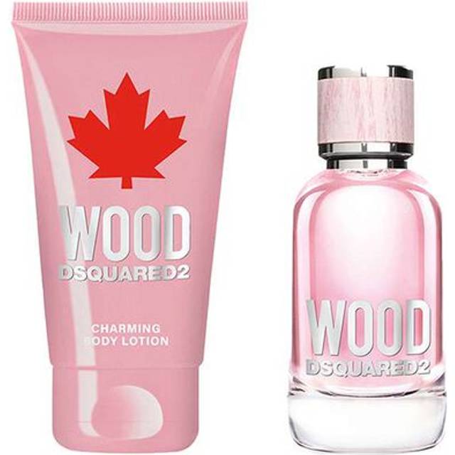 Dsquared2 Wood For Her Gift Set Edt 30 Ml And Body Lotion 50 Ml