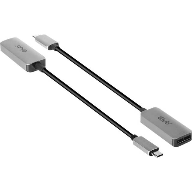 CLUB3D USB typ C till DisplayPort 1.4 8K60Hz HBR3 aktiv adapter