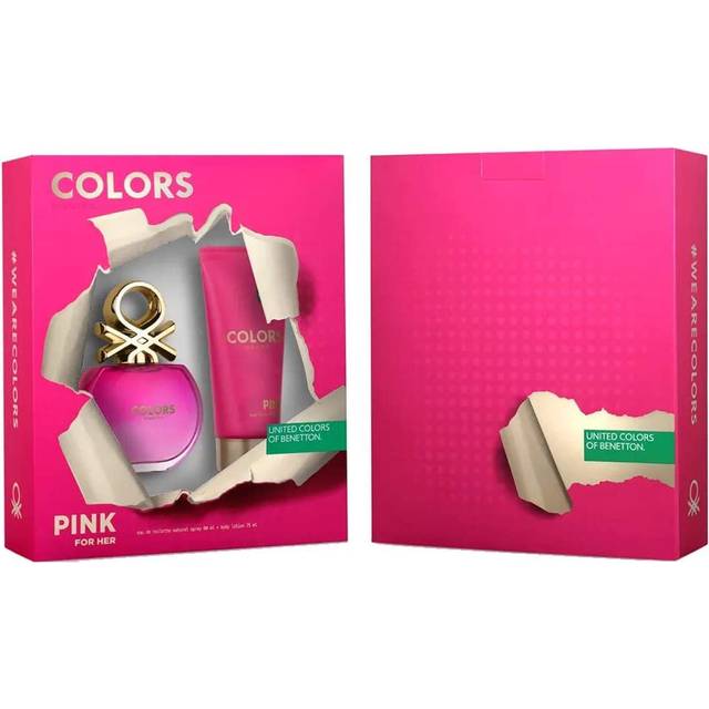 Colors De Benetton Pink For Her Giftset