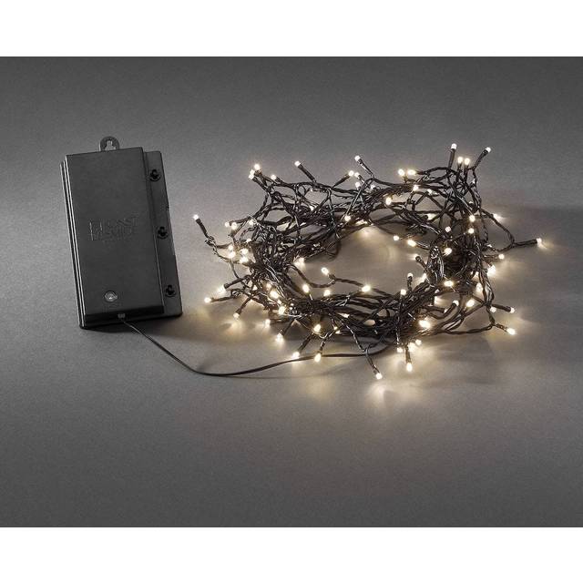 Ljusslinga 120 Färgade LED, Batteri, Sensor, Konstsmide