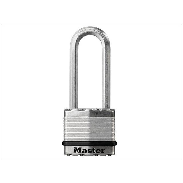 Master Lock Excell Laminated Steel 45mm Padlock - 64mm Shackle MLKM1LJ