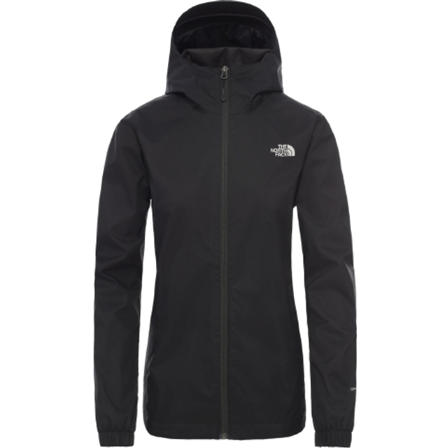 The North Face Quest Zip-In Women's Waterproof Jacket UK 8 TNF Black - Black/Grey