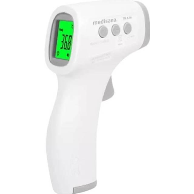 Medisana TM A79 Infrarot Thermometer, Fieberthermometer kontaktlos und digital, Stirnthermometer für Baby, Kind und Erwachsene, berührungslos mit akustischem und visuellem Fieberalarm