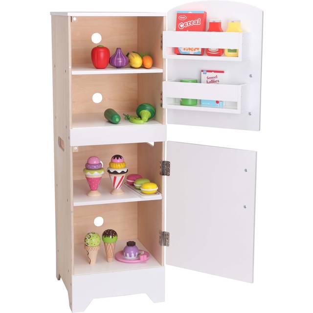 Litet trä – Play Fridge – grå (SKC5215)
