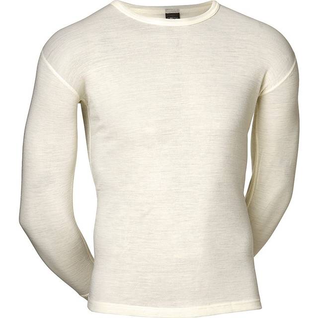 JBS Long-Sleeved Wool T-shirt - White